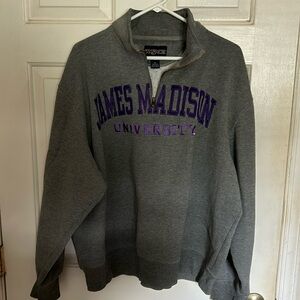 JMU Stitched Appliqué 1/4 Zip